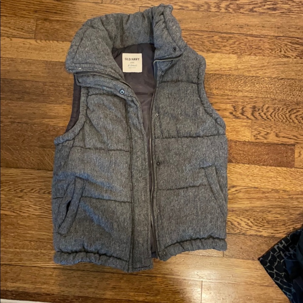 Gray vest